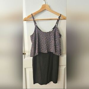 American Eagle Floral Print Mini Dress